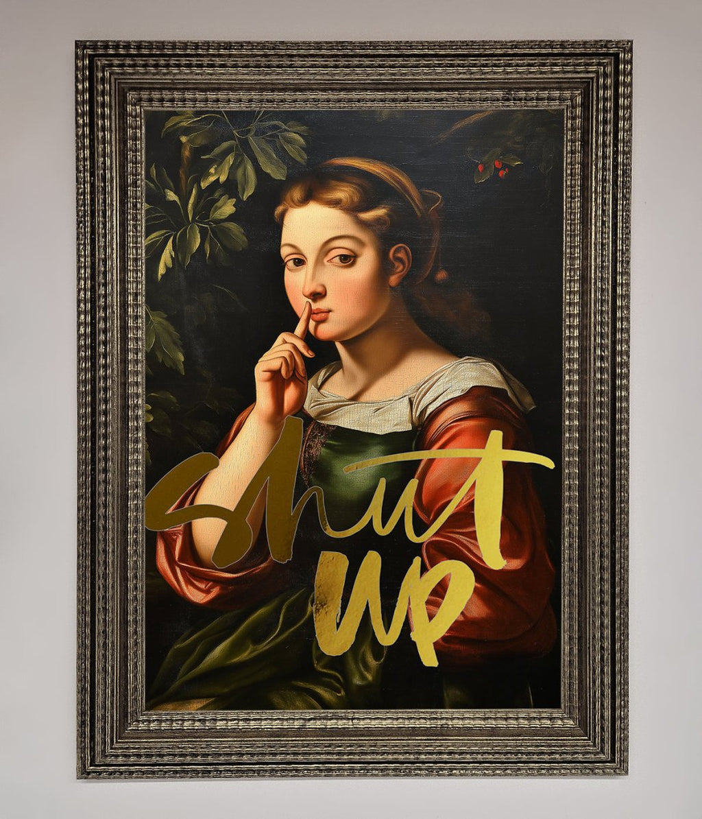 Shutup Foil Print-17