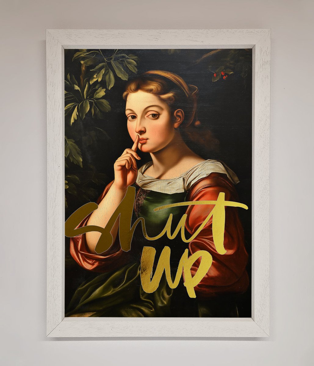 Shutup Foil Print-7