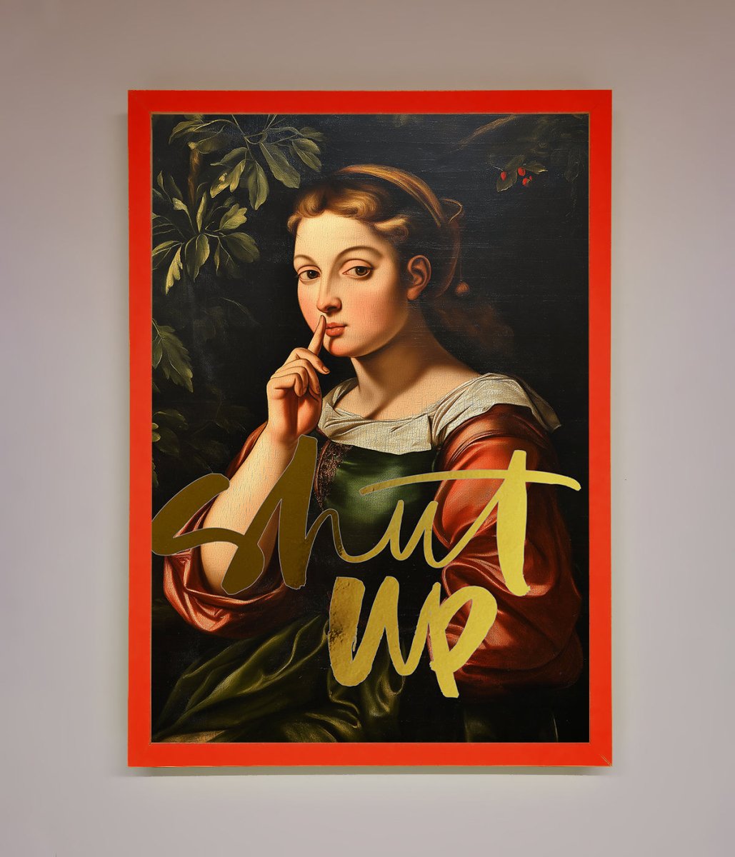 Shutup Foil Print-15