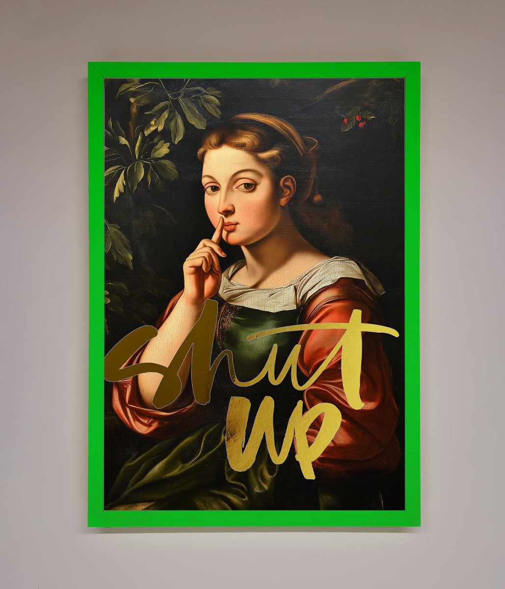 Shutup Foil Print-12