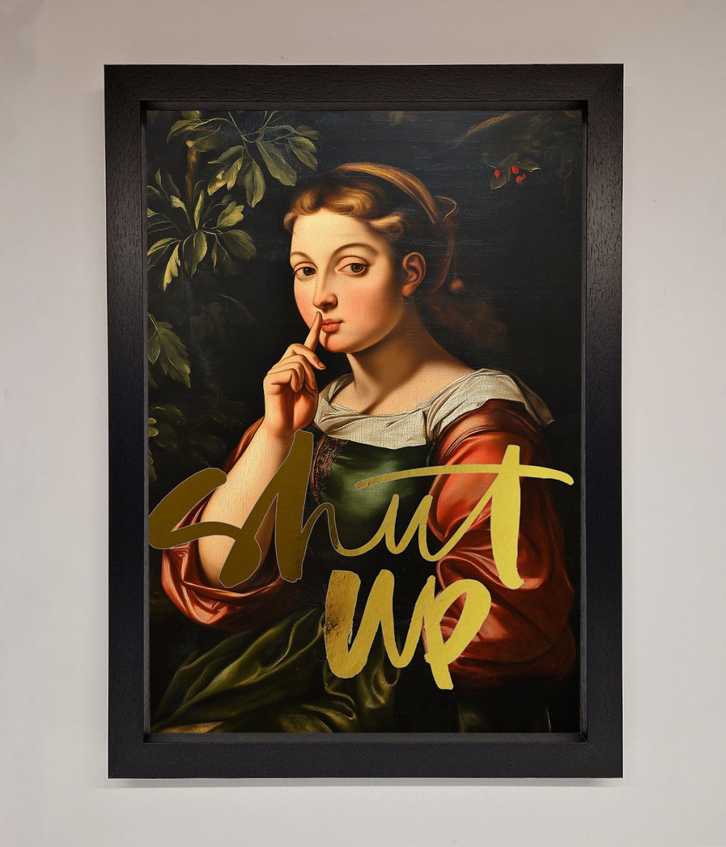 Shutup Foil Print-6