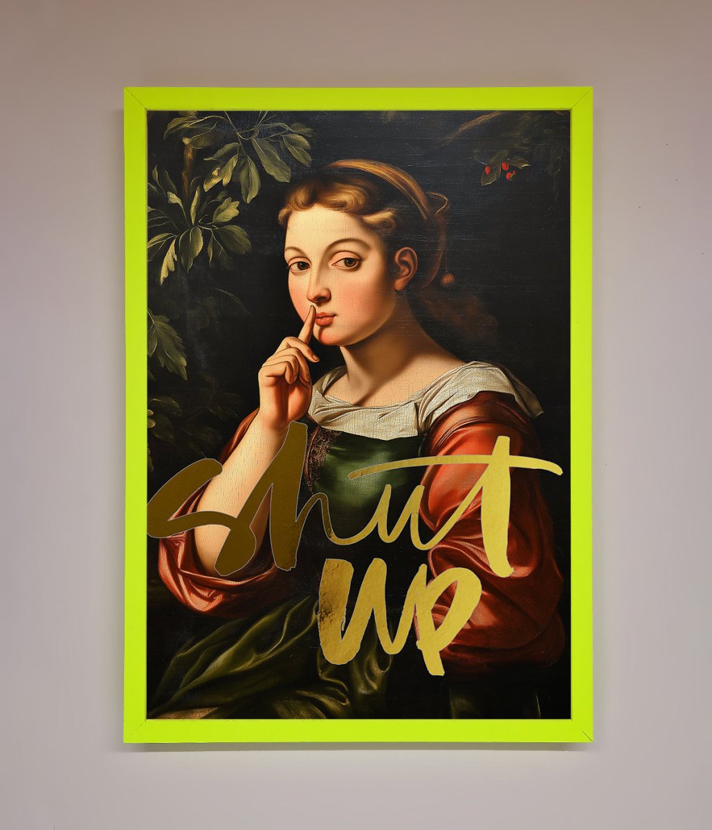 Shutup Foil Print-13