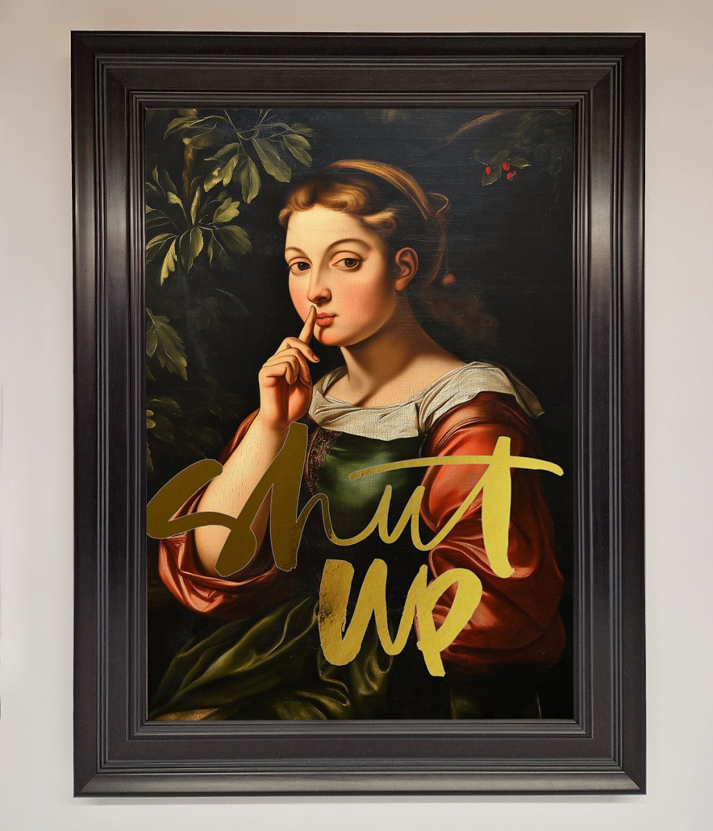 Shutup Foil Print-2