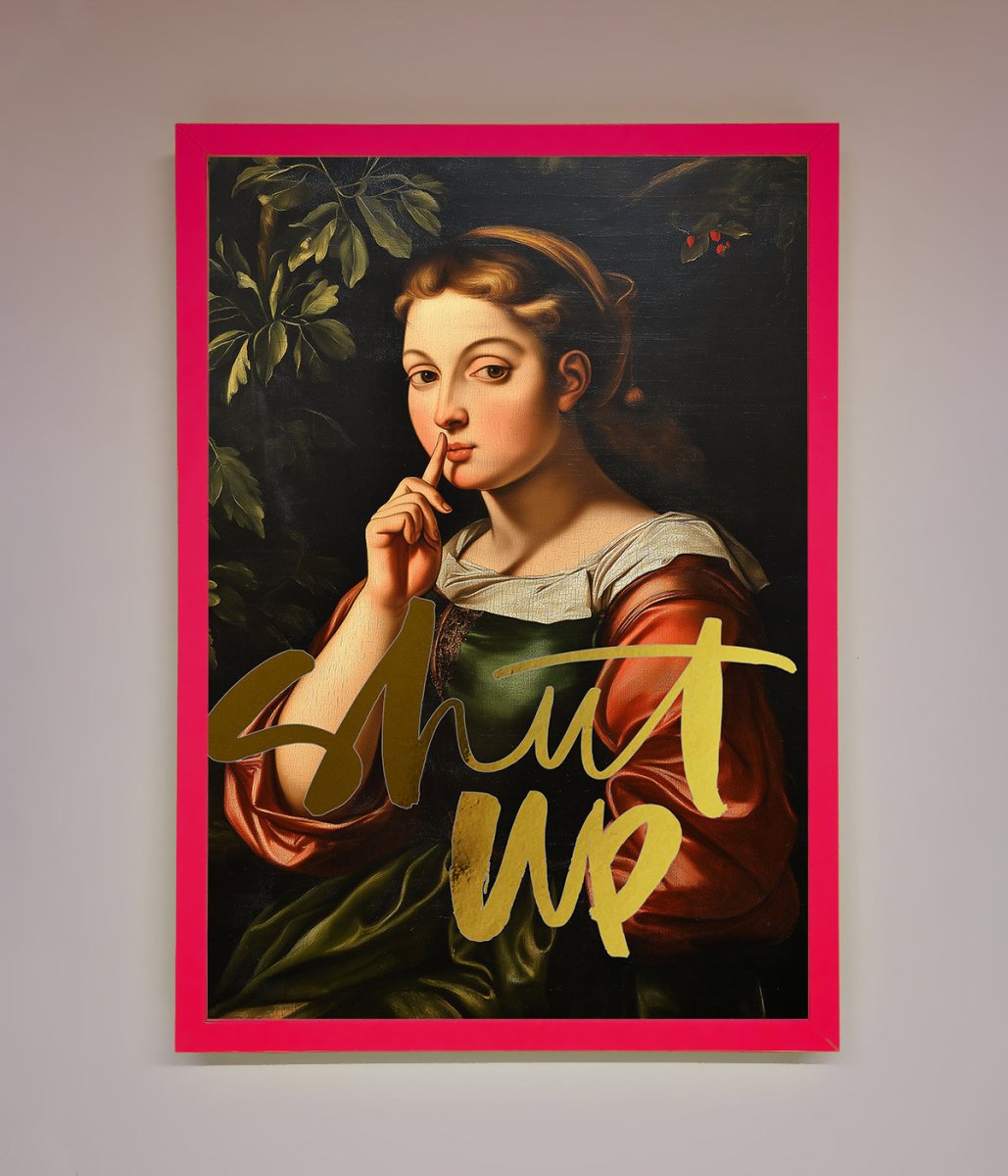 Shutup Foil Print-14