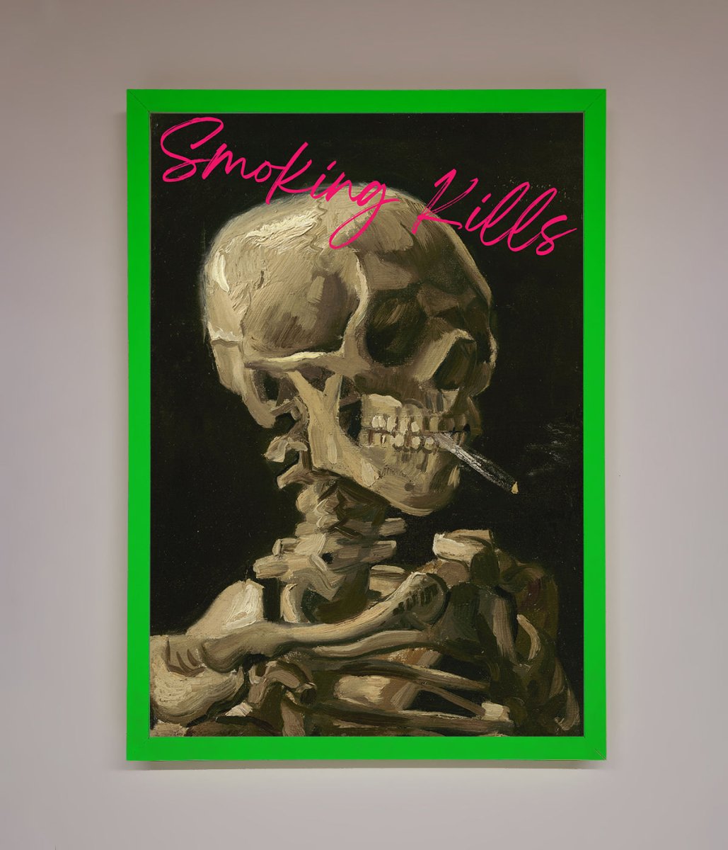 Smoking Kills Framed Wall Art-12
