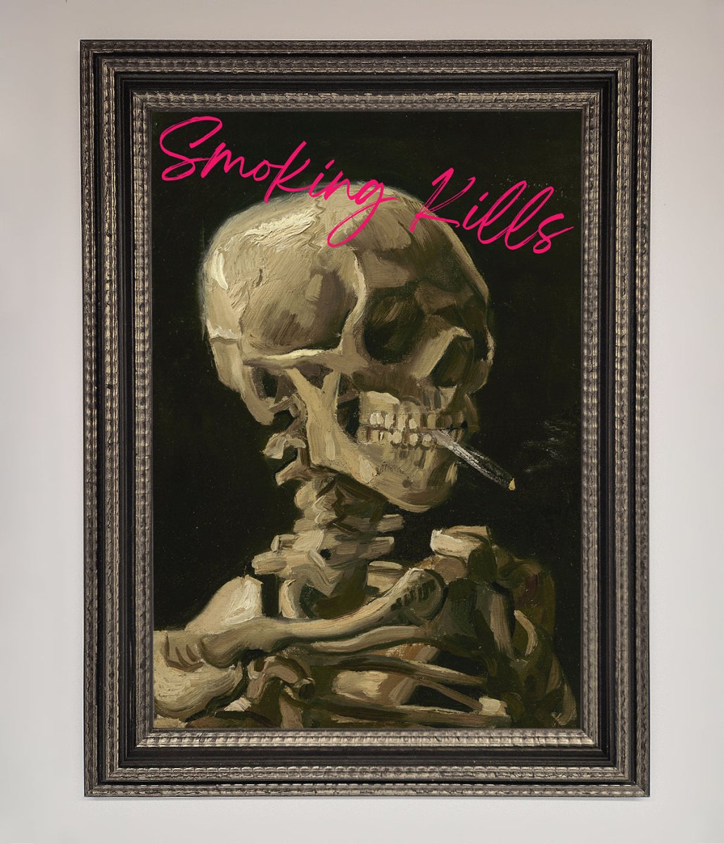 Smoking Kills Framed Wall Art-17