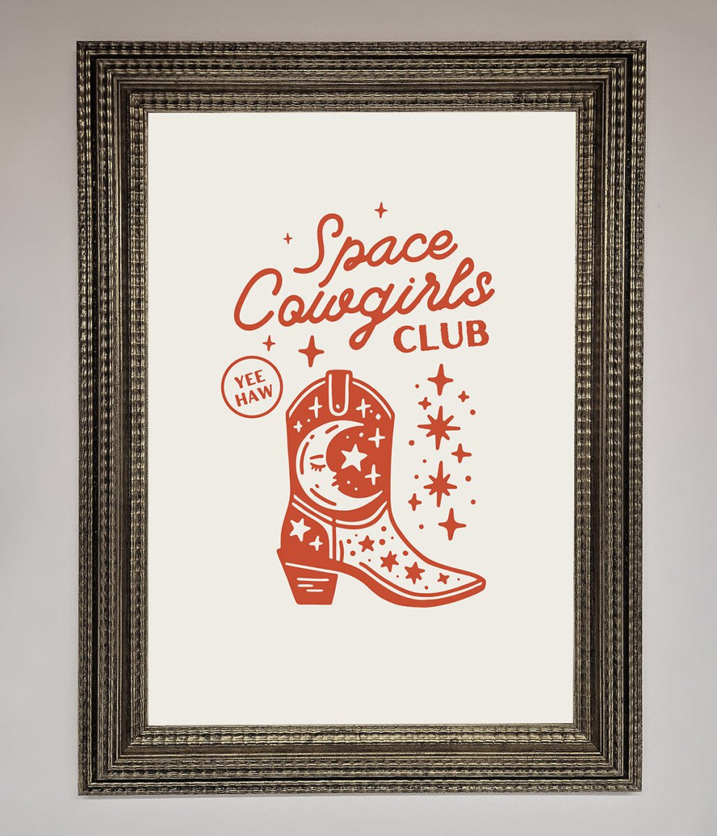 Space Cowgirls Club Framed Wall Art-16