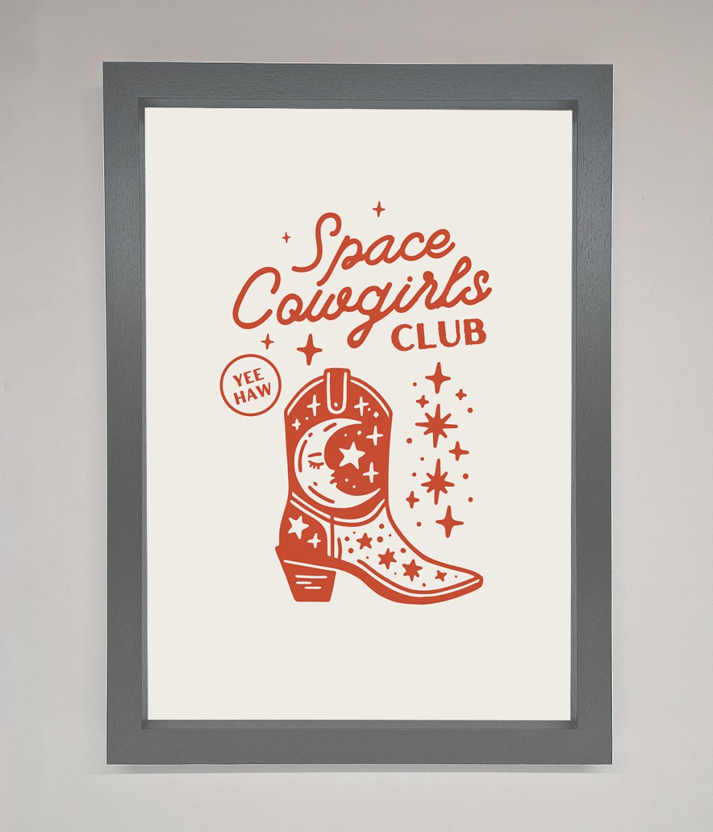 Space Cowgirls Club Framed Wall Art-4