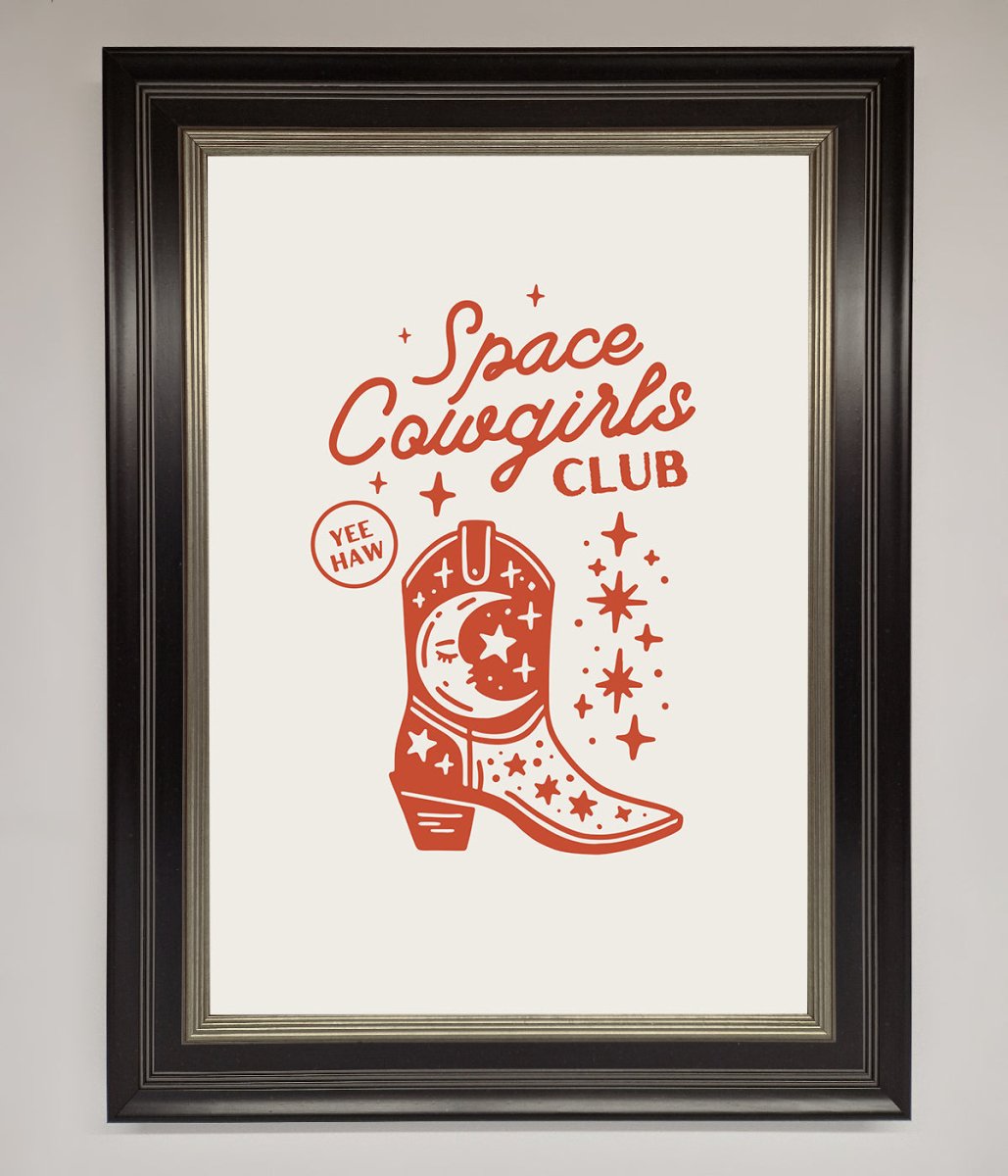 Space Cowgirls Club Framed Wall Art-8