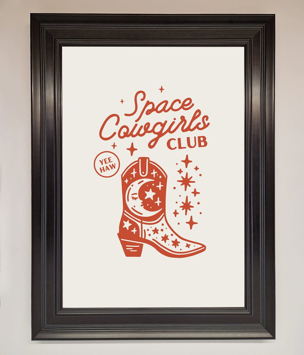 Space Cowgirls Club Framed Wall Art-6