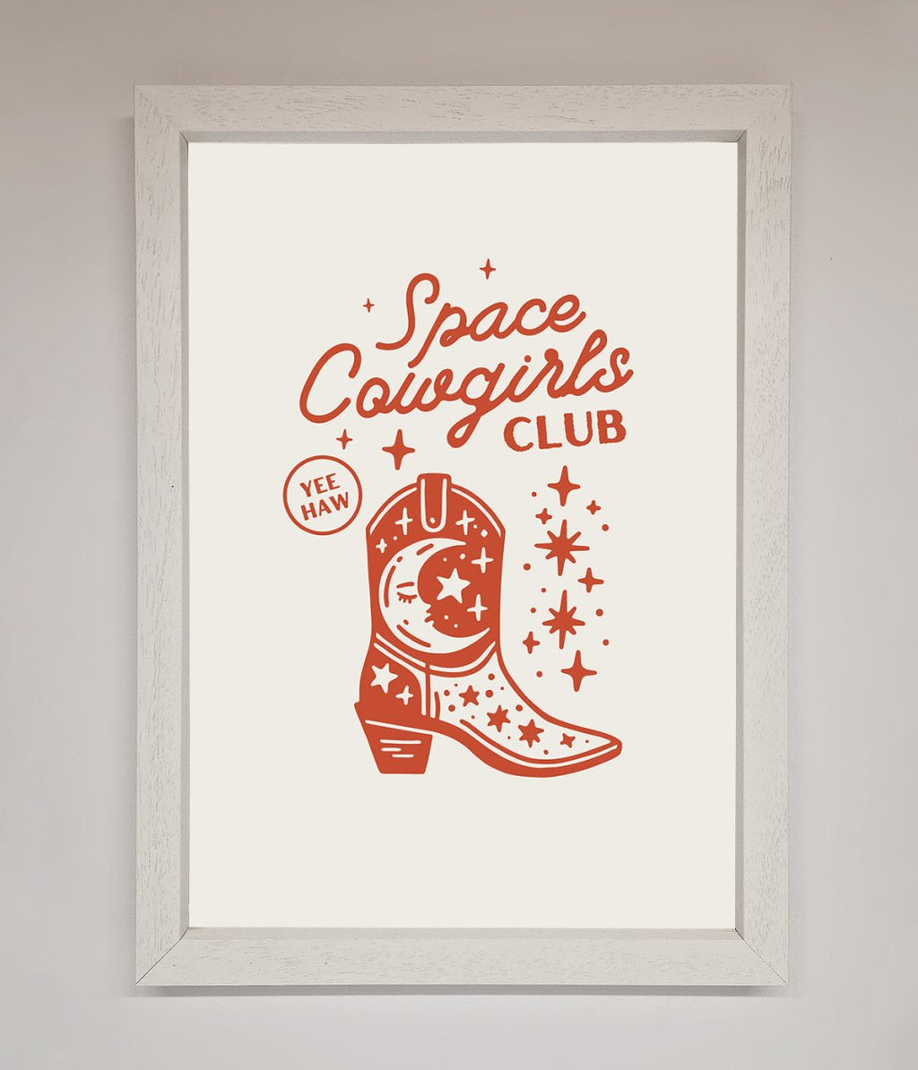 Space Cowgirls Club Framed Wall Art-2