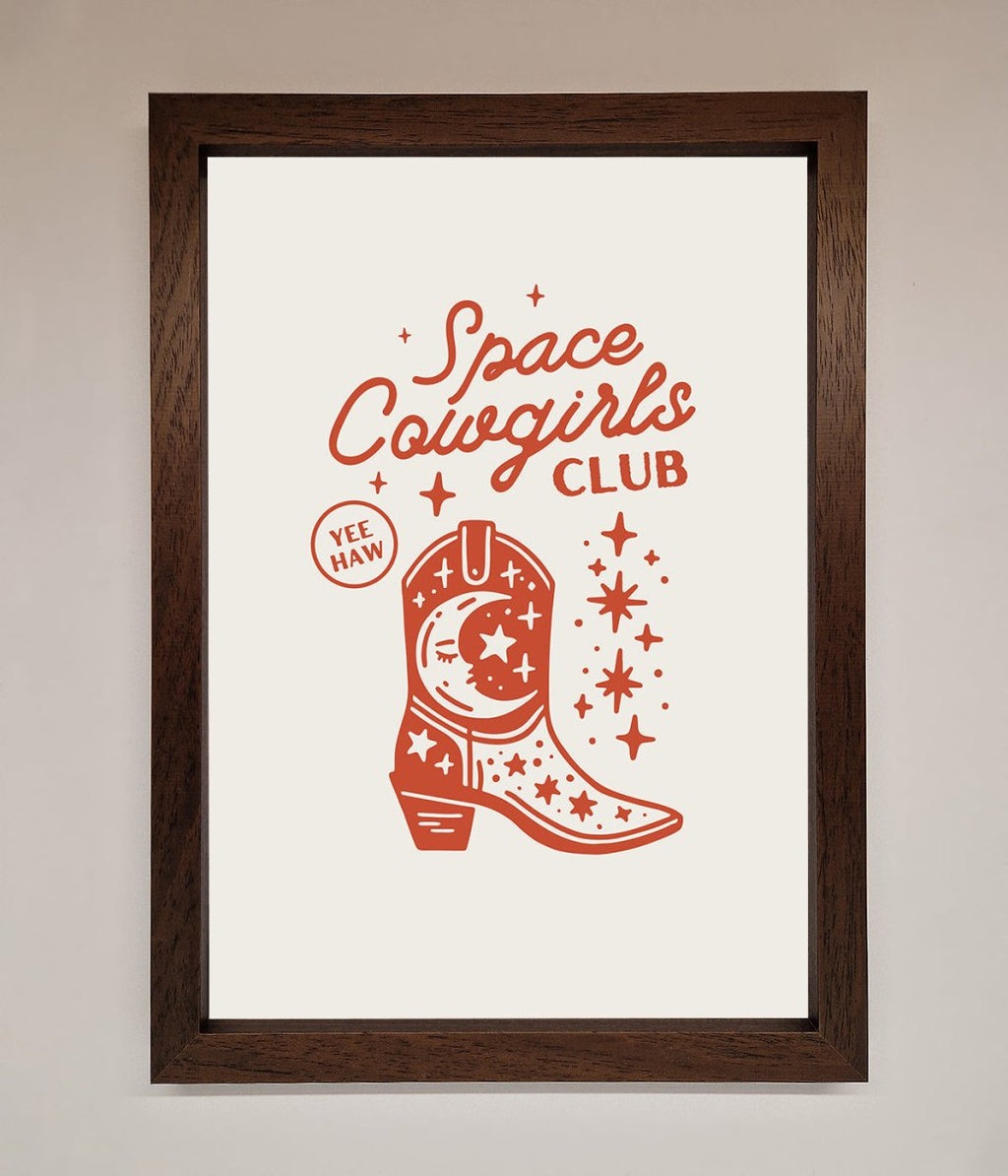 Space Cowgirls Club Framed Wall Art-10