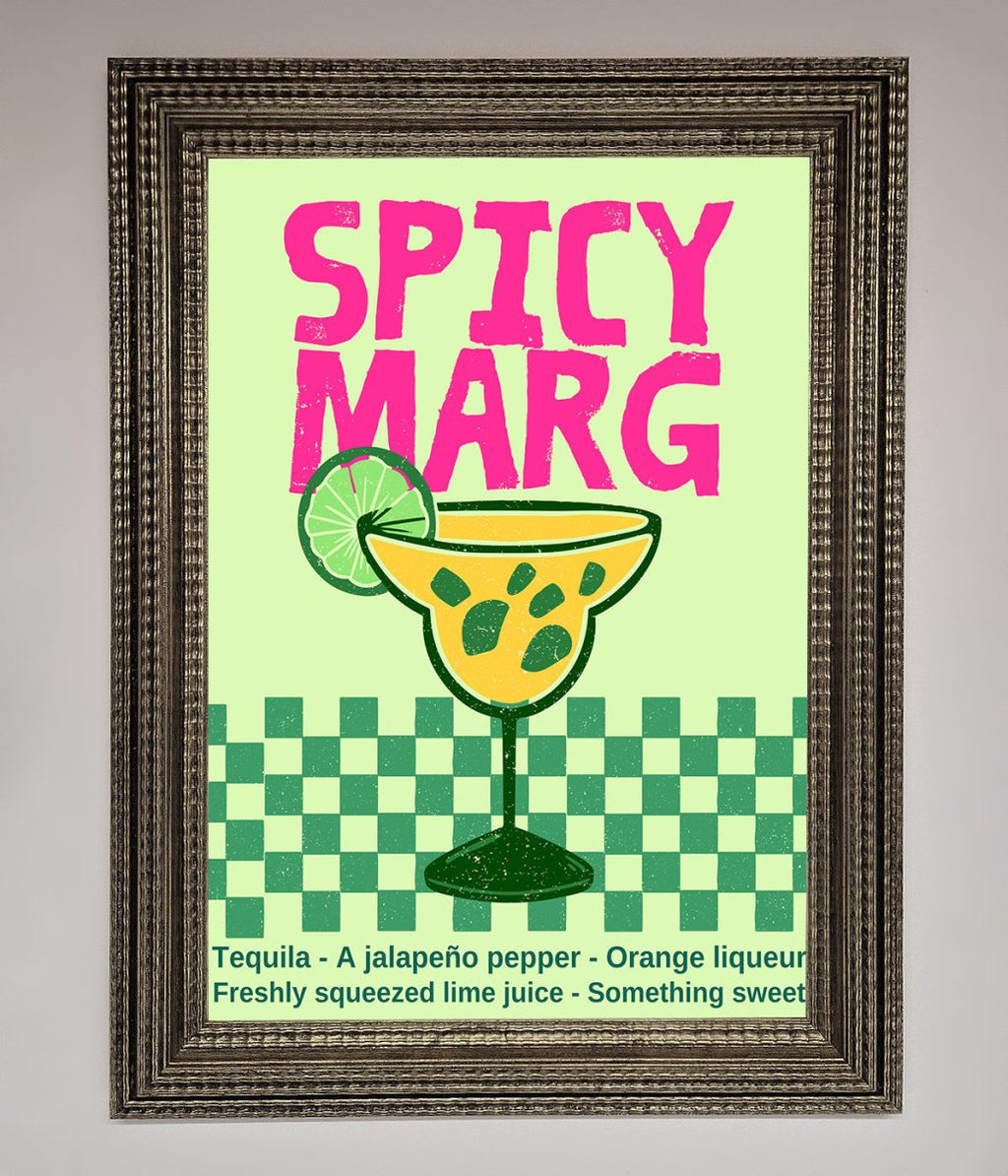 Spicy Marg Framed Poster-16