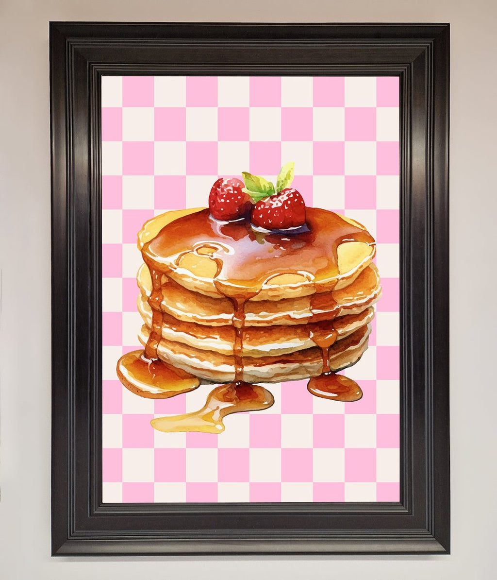Syrup Pankcakes Framed Print-6