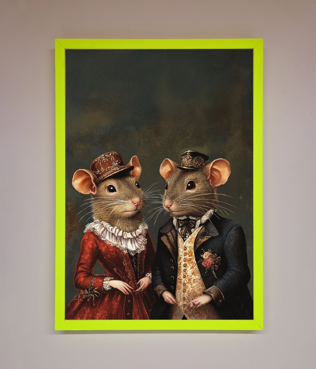The Victorian Mice Framed Poster-13