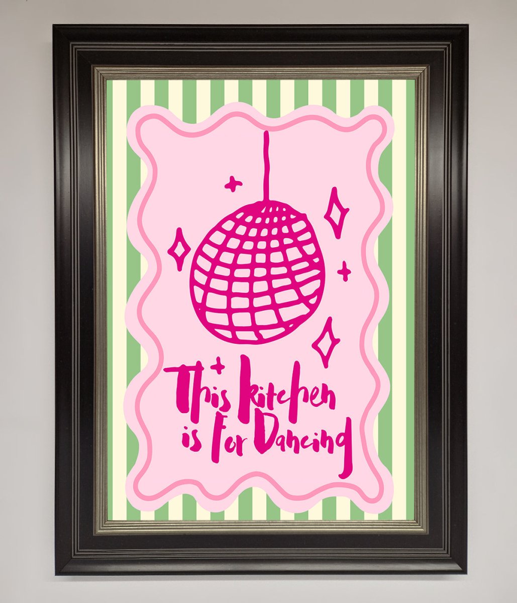 This Kitchen Is For Dancing Framed Wall Art-8