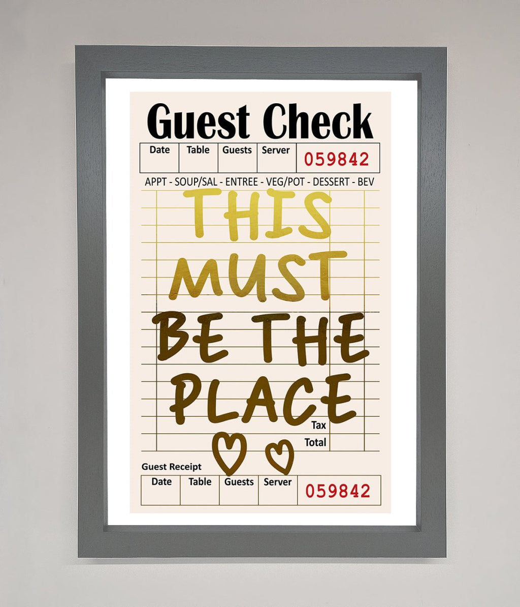 This Must Be The Place Foil Print-9