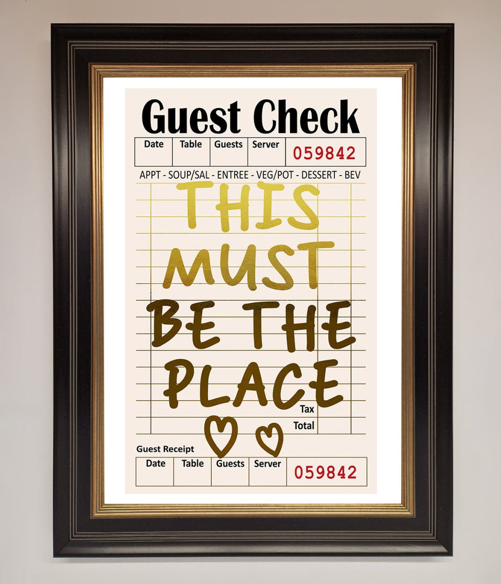 This Must Be The Place Foil Print-5