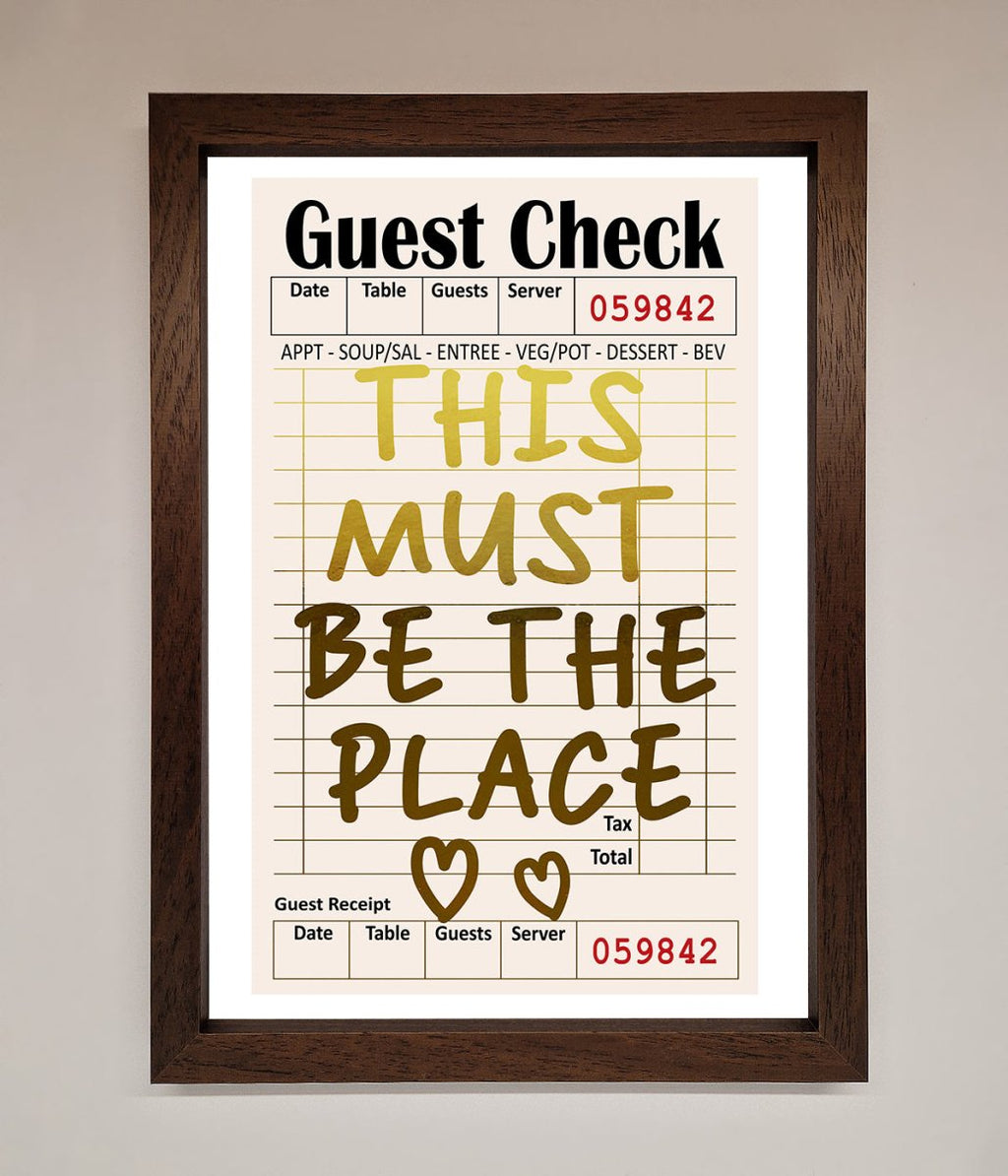 This Must Be The Place Foil Print-10