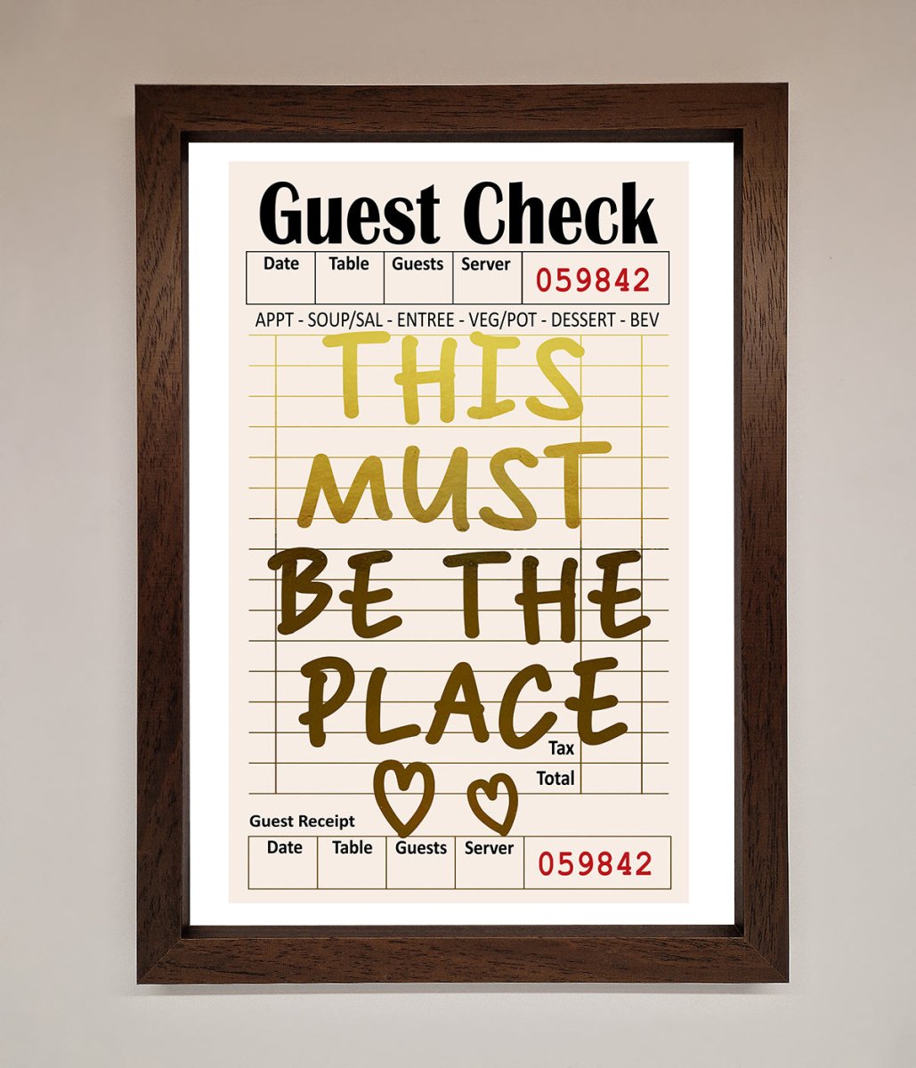 This Must Be The Place Foil Print-10