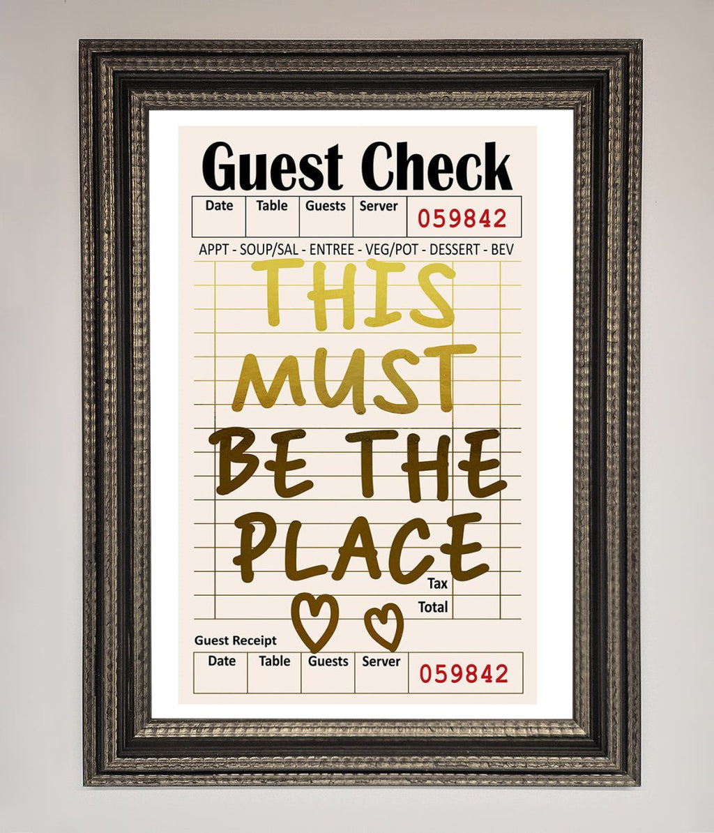 This Must Be The Place Foil Print-17