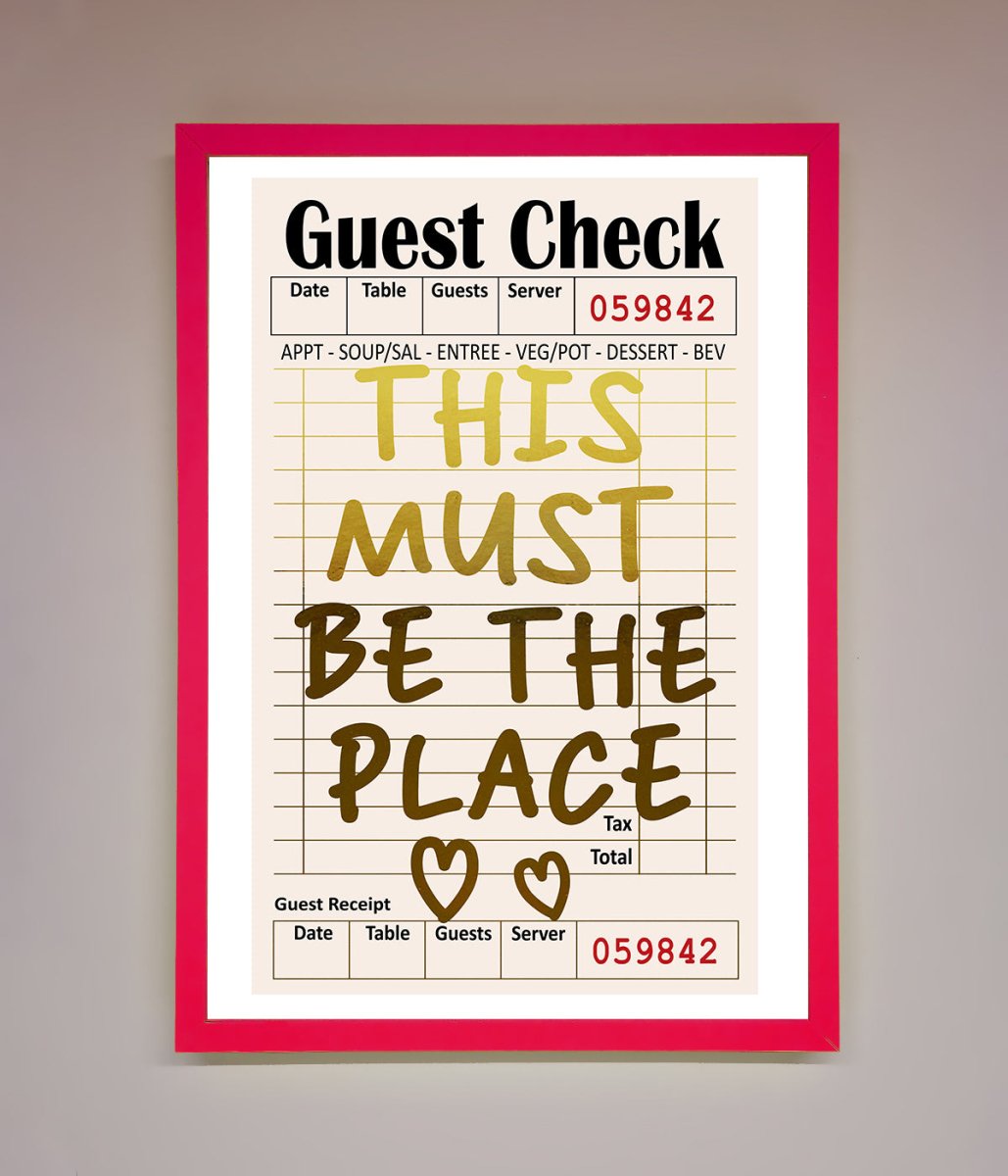 This Must Be The Place Foil Print-13