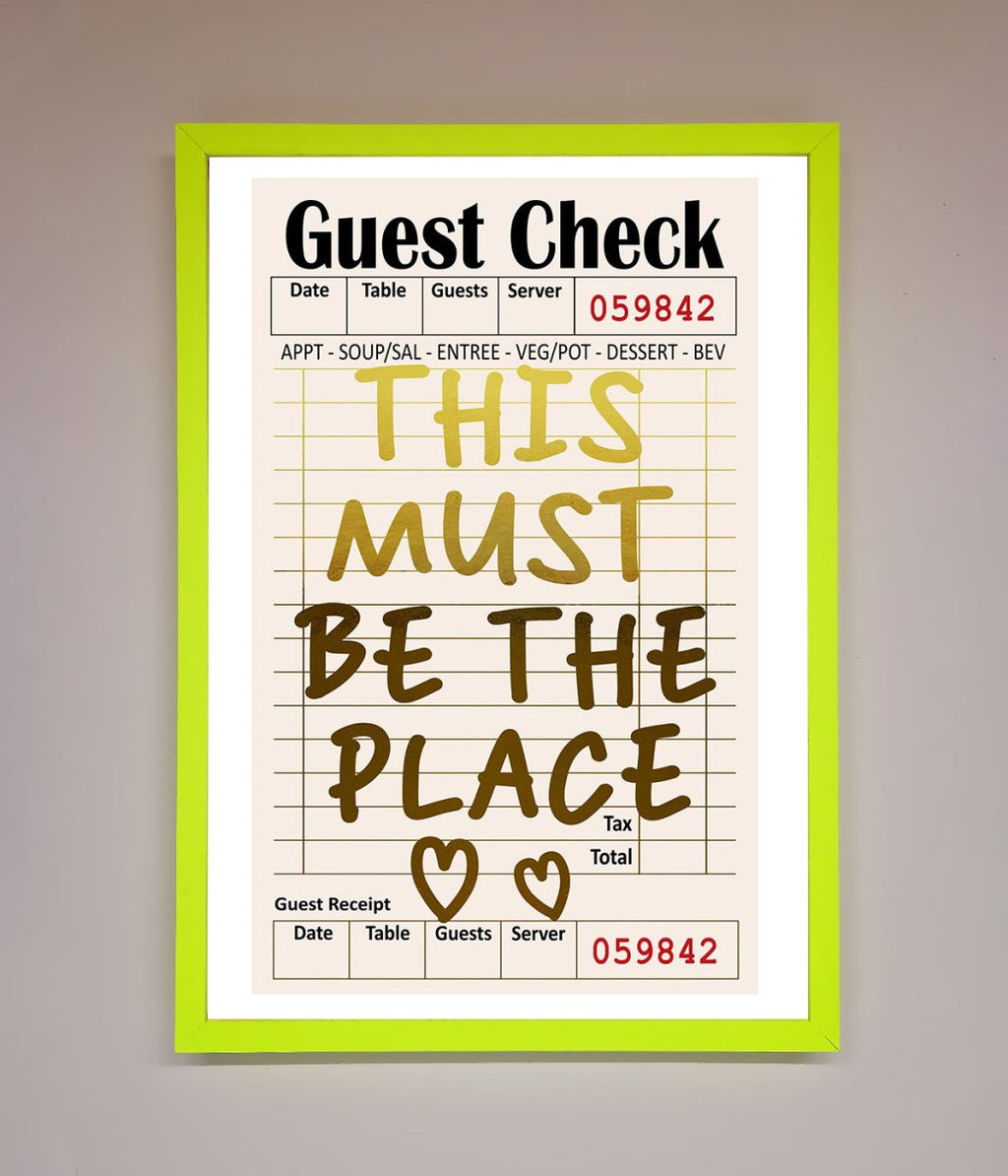 This Must Be The Place Foil Print-12