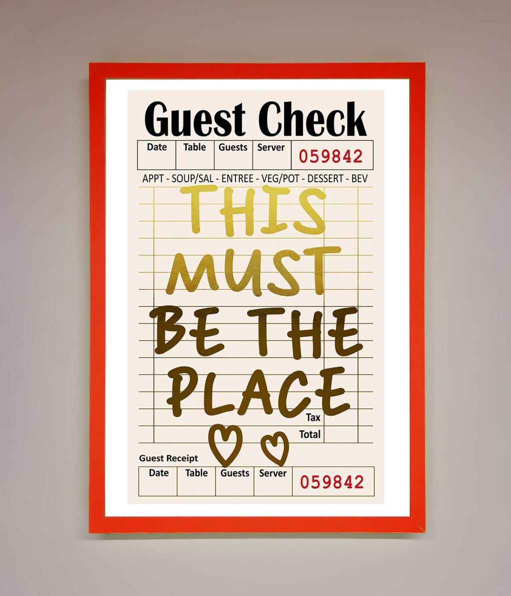 This Must Be The Place Foil Print-14