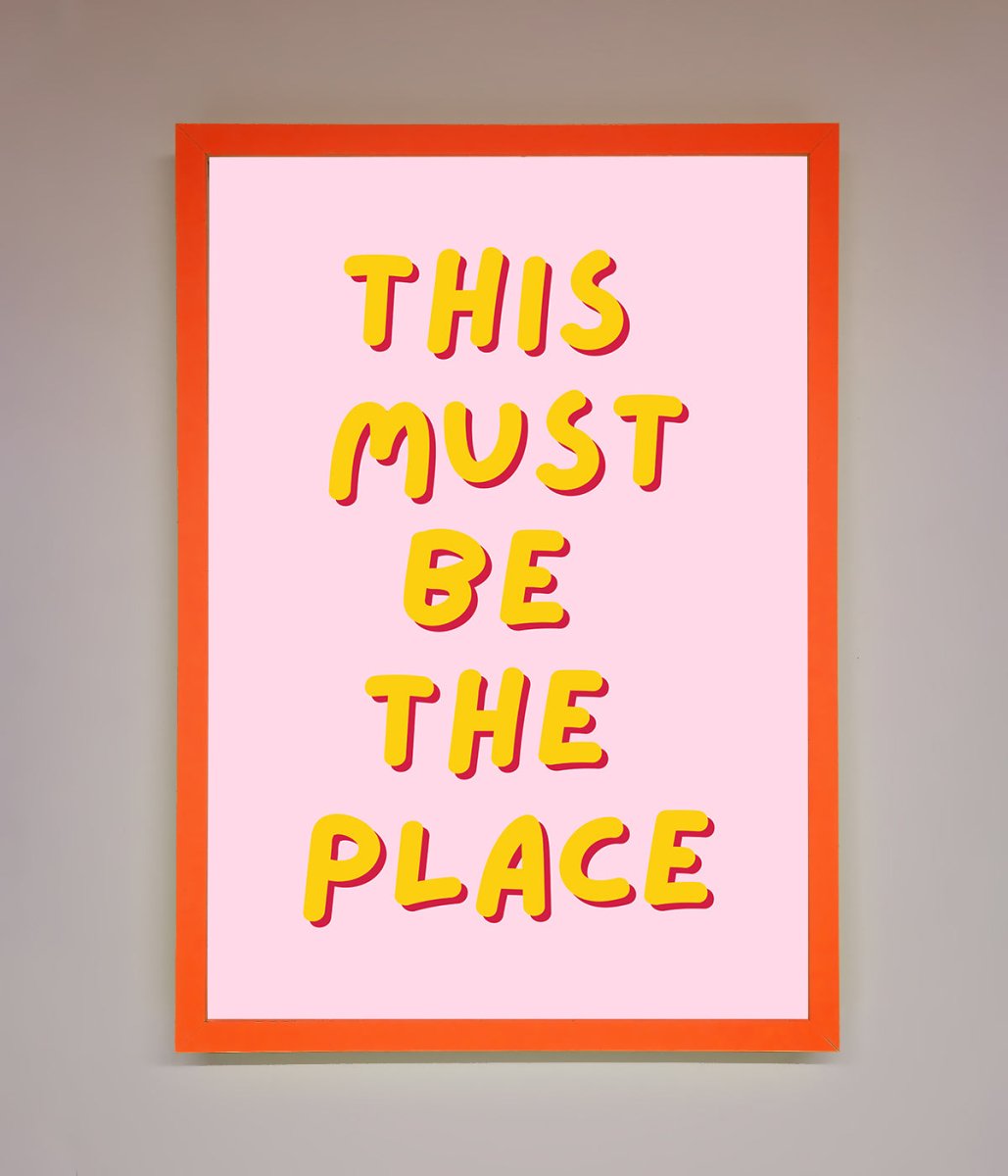 This Must Be The Place Framed Wall Art-6