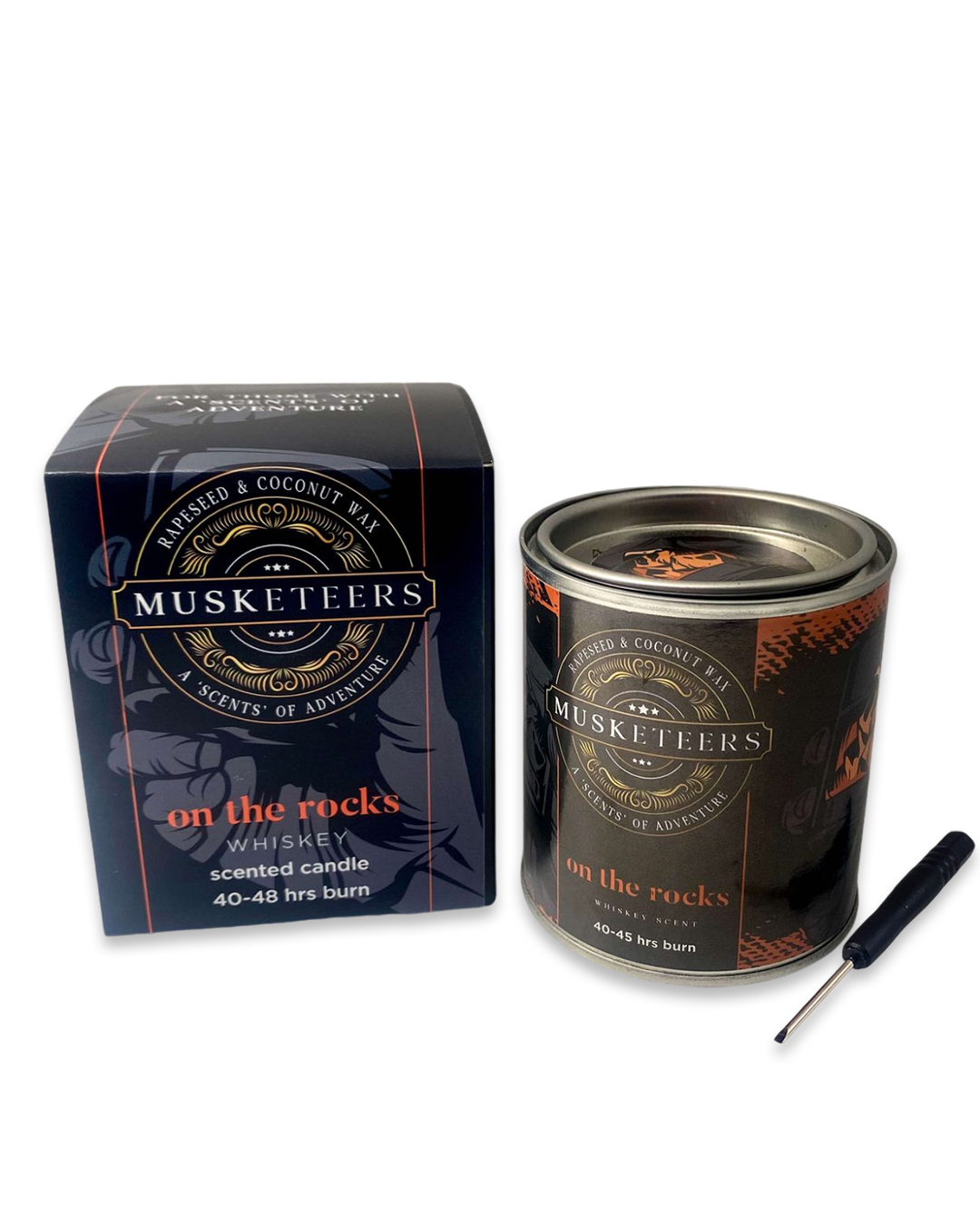 On the Rocks - Whiskey Mini Scented Candle-0