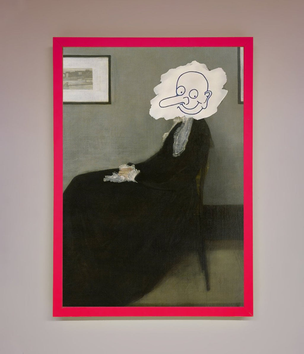 Whistlers Mother Framed Wall Art-5