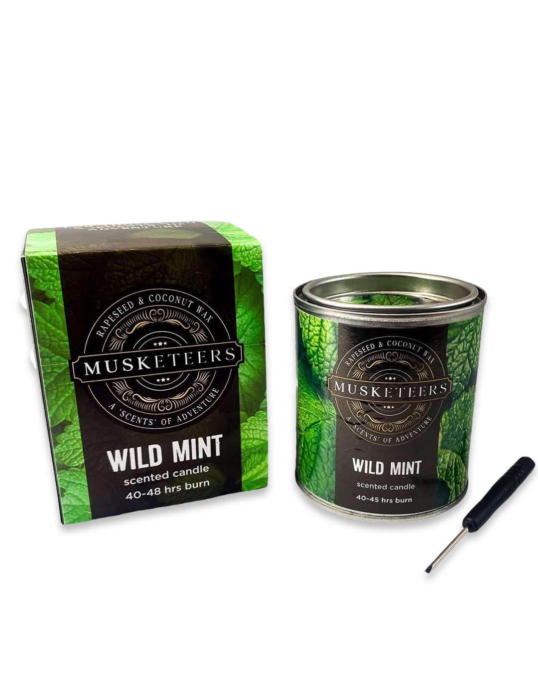 Wild Mint Scented Mini Candle-0