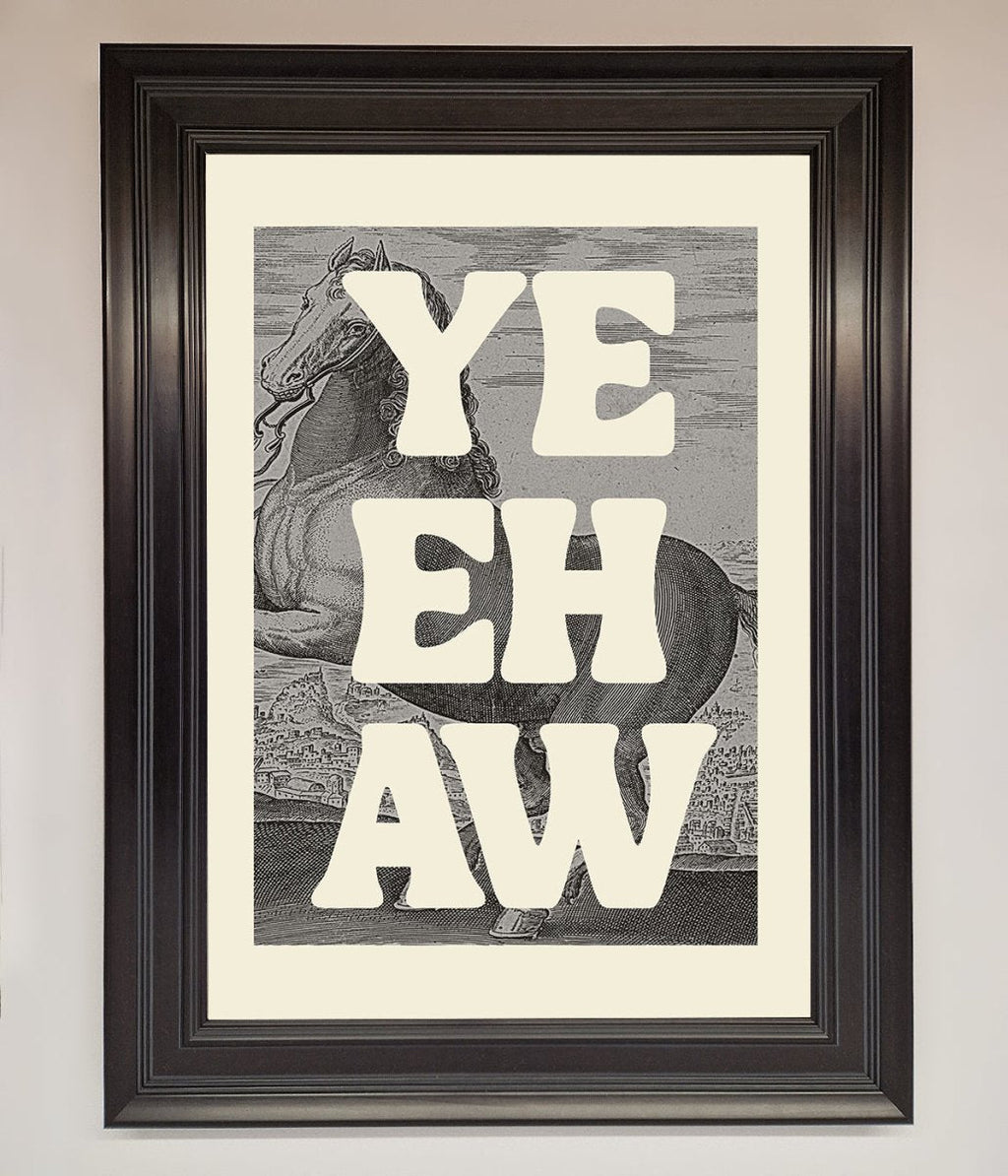 Yehaw Framed Poster-6