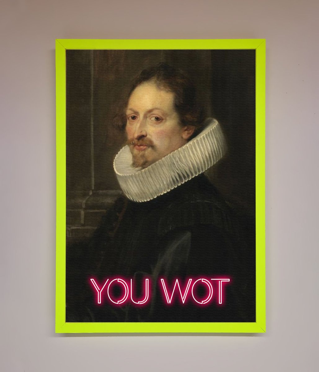 You Wot Renaissance Framed Poster-8