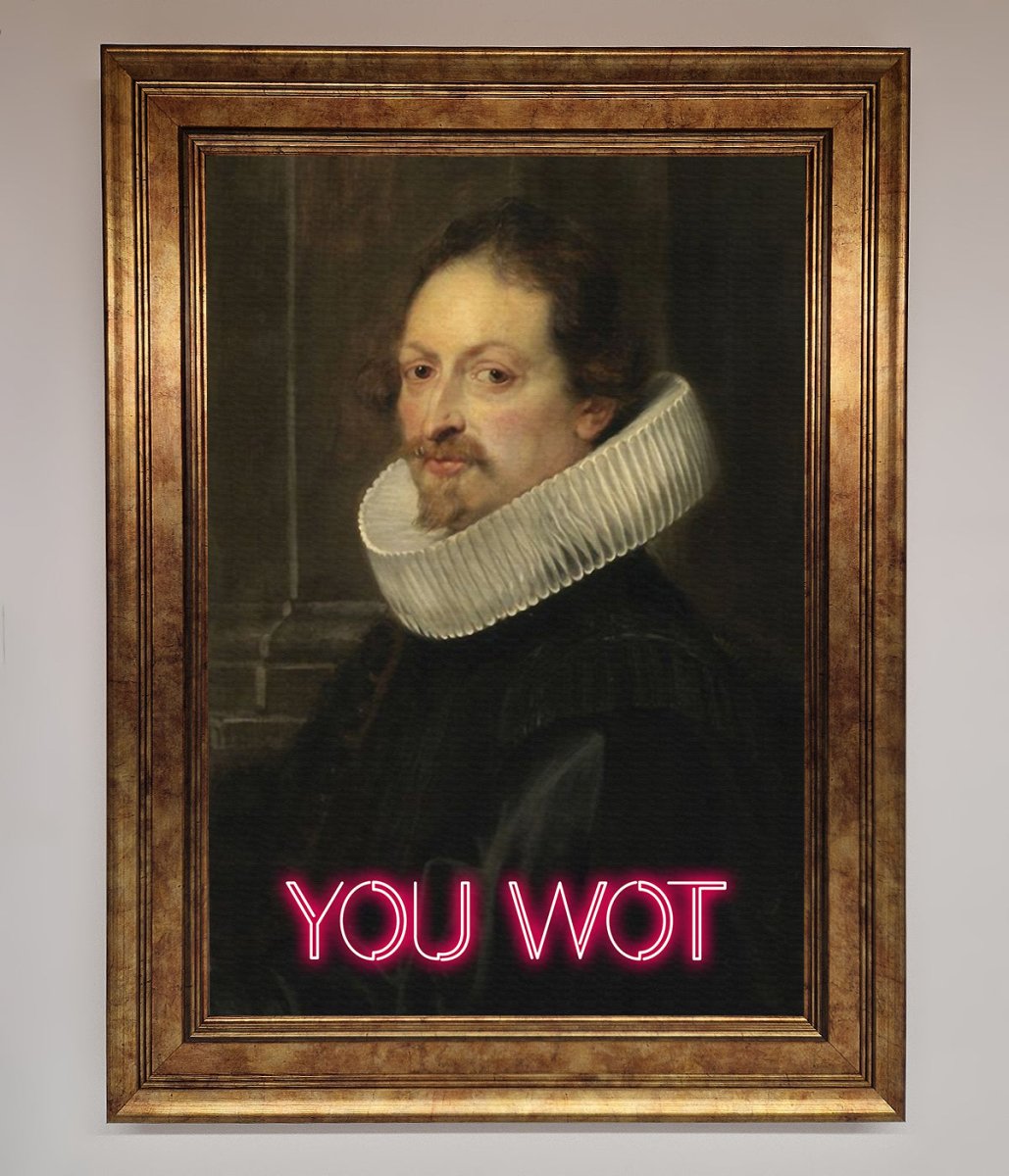 You Wot Renaissance Framed Poster-12
